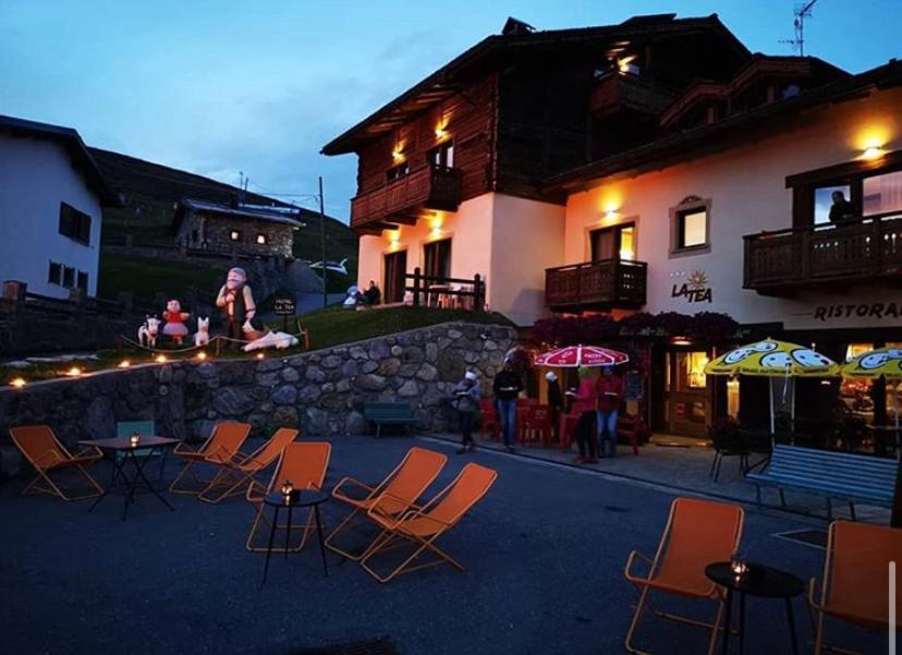 Hotel La Tea Livigno Exteriör bild